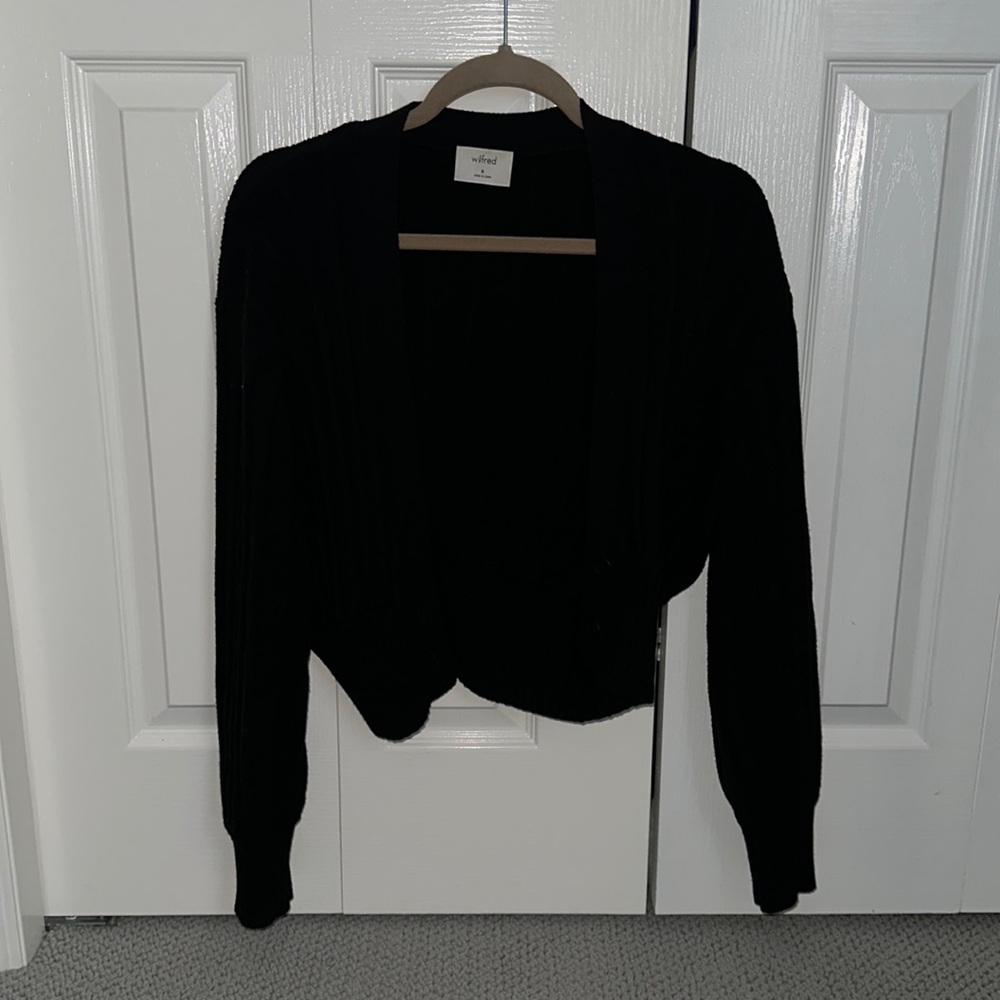 Wilfred plunge front cardigan